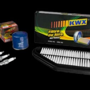 Kit de Afinación General Motors Spark 4L 1.2 2011 al 2015 con Bujías Iridio NGK sin Aceite KWX.